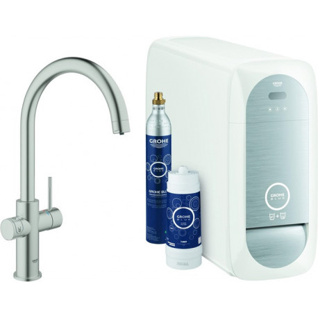 Grohe Blue Home mitigeur Évier C-Bec Eu
