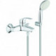 Mitigeur monocommande de bain EUROSMART DN 15, montage mural chromé GROHE