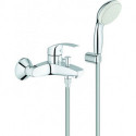 Mitigeur monocommande de bain EUROSMART DN 15, montage mural chromé GROHE