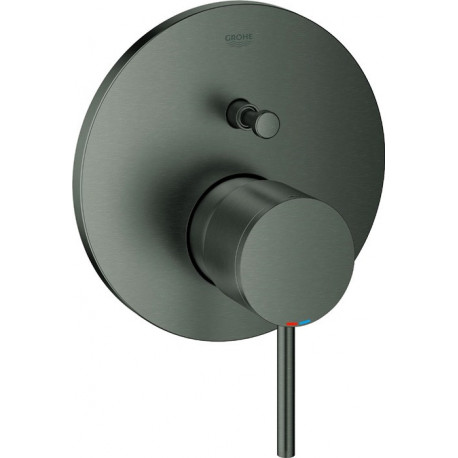 Mitigeur monocommande de bain Atrio 24066 FMS pour 35600 graphite dur brossé
