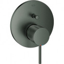 Mitigeur monocommande de bain Atrio 24066 FMS pour 35600 graphite dur brossé