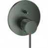Mitigeur monocommande de bain Atrio 24066 FMS pour 35600 graphite dur brossé
