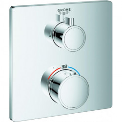 Grohtherm Façade Thm Douche Carrée