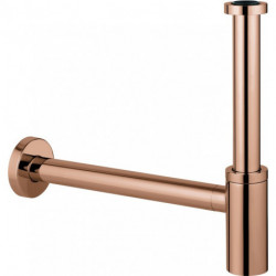 Siphon GROHE 28912 pour lavabo 1 1/4 pouce or rose vif