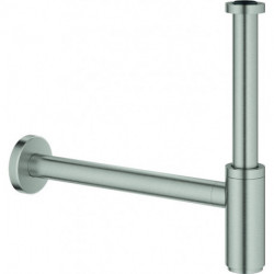 Siphon GROHE 28912 pour lavabo 1 1/4 pouce acier