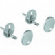 Kit de montage GROHE 49529 pour siège de toilette en céramique et couvercle chrome