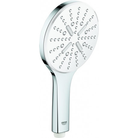 Douche à main Grohe Rainshower 130 SmartActive 26544 moon white/chrom