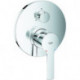 Mitigeur monocommande Lineare 24095 FMS pour 35600 3-inverseurs chromé