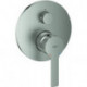 Mitigeur monocommande Lineare 24095 FMS pour 35600 3-inverseurs acier