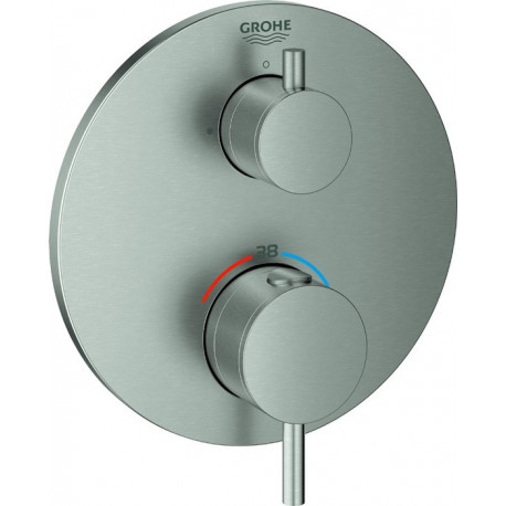 Mitigeur thermostatique de douche Atrio 24134 FMS pour 35600 acier