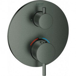 Mitigeur thermostatique de douche Atrio 24134 FMS pour 35600 graphite dur brossé