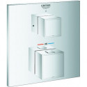 Mitigeur thermostatique de douche Grohtherm Cube 24153 FMS pour 35600 chromé