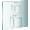 Mitigeur thermostatique de douche Grohtherm Cube 24154 FMS pour 35600 2-Wege-Umst. chromé