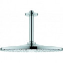 Set Tête de douche Grohe Rainshower 310 Mono 26559 Sortie de plafond 142mm chromé