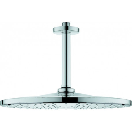 Set Tête de douche Grohe Rainshower 310 Mono 26560 Sortie de plafond 142mm 9.5l/min chromé