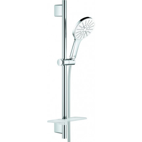 Set colonne de douche RSH 130 SmartActive 26577 600mm 9.5l moon white/chrom