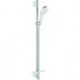Set colonne de douche RSH 130 SmartActive 26579 900mm 9.5l moon white/chrom