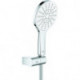 Ensemble de supports muraux RSH 130 SmartActive 26580 9.5l réglable moon white/chrom