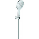Ensemble de supports muraux GROHE Rainshower 130 SmartActive 26581 9,5l chrome