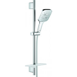 Ensemble barre de douche Rainshower SmartActive 600mm chromé étagère GROHE