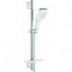 Ensemble de barres de douche Douche à effet pluie RSH 130 SmartActive Cube 26584 600mm 9.5lmoon white/chr