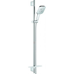 Ensemble barre de douche RSH 130 SmartActive Cube 26586 900mm chromé