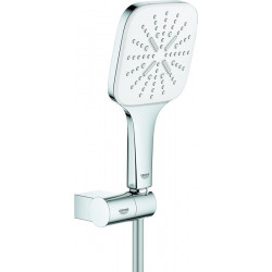 Ensemble de supports muraux RSH 130 SmartActive Cube 26588 9.5l réglable. moon white/chrom