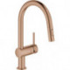 Mitigeur d'évier Minta 32321 C-sortie Douche de rinçage or rose vif geb.