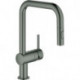 Mitigeur d'évier Minta 32322 U-sortie Douche de rinçage graphite dur
