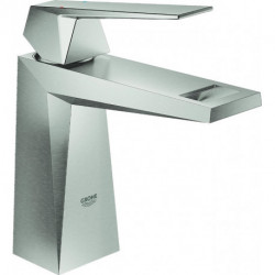 Mitigeur lavabo Allure Brilliant 23033 corps lisse acier