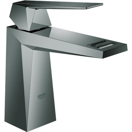 Mitigeur lavabo Allure Brilliant 23033 corps lisse graphite dur