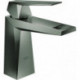 Mitigeur lavabo Allure Brilliant 23033 corps lisse graphite dur