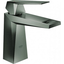 Mitigeur lavabo Allure Brilliant 23033 corps lisse graphite dur