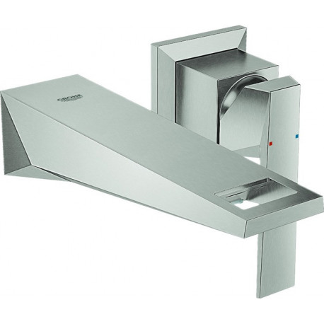 Mitigeur lavabo 2 trous Allure Brilliant 19781 FMS 161mm acier