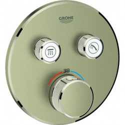 Thermostat GROHE Grohtherm SmartControl 29119 FMS rond 2 ASV nickel brossé