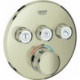Thermostat GROHE Grohtherm SmartControl 29121 FMS rond 3 Vanne d'arrête nickel