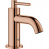 Robinet sur colonne GROHE Atrio 20021 XS-Size Poignée à levier or rose vif