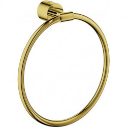 Anneau porte-serviettes Atrio 40307 or brillant
