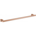 Porte-serviettes de bain GROHE Atrio 40309 600mm or rose vif