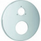 Rosace Grohe 49105 rond pour EHM-Kit de garnitures chromé