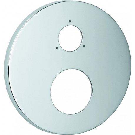 Rosace Grohe 49105 rond pour EHM-Kit de garnitures chromé