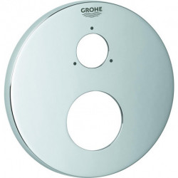 Rosace Grohe 49108 rond pour EHM-Kit de garnitures chromé