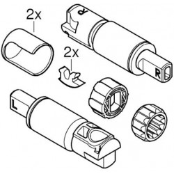 Amortisseur GROHE 49535 pour siège de toilette Cube Ceramic SoftClose