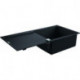 Evier K500 31645 1 bassin 1000x500mm avec ATF droite/gauche granit noir