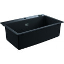 Evier K700 31652 1 bassin 780x510mm granit noir