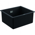 Evier K700 Structure 31653 1 bassin 457x406mm granit noir
