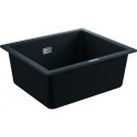 Evier K700 Structure 31654 1 bassin 533x457mm granit noir