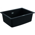 Evier K700 Structure 31655 1 bassin 610x460mm granit noir