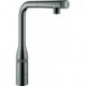 Mélangeur d'évier Essence Smart Control 31615 extensible Douche de rinçage graphite dur