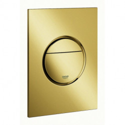 Plaque actionnement des toilettes GROHE Nova Cosmopolitan S 37601 2-M./Start&Stopp or brillant